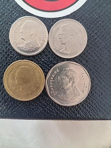 Tayland sikkələri dəsti - Növ: Tayland baht sikkələri (Bhumibol at lalafo.az Tayland sikkələri dəsti - Növ: Tayland baht sikkələri (Bhumibol
