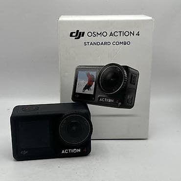 DJI Osmo Action 4 – Standard Combo - 1/1.3" sensorli aksiyon kamera lalafo.az -da DJI Osmo Action 4 – Standard Combo - 1/1.3" sensorli aksiyon kamera