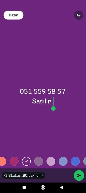 Xüsusi nömrə satılır: 051 559 58 57 - Yadda qalan, asan yığılan lalafo.az -da Xüsusi nömrə satılır: 051 559 58 57 - Yadda qalan, asan yığılan