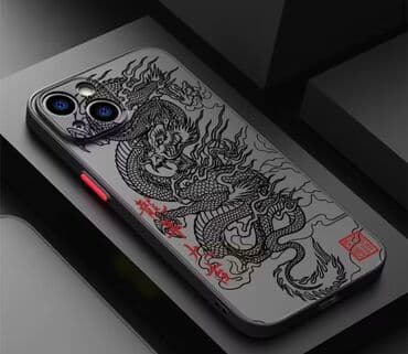 Telefon üçün qoruyucu örtük – şüşə arxa panel və dragon temalı qravür lalafo.az -da Telefon üçün qoruyucu örtük – şüşə arxa panel və dragon temalı qravür