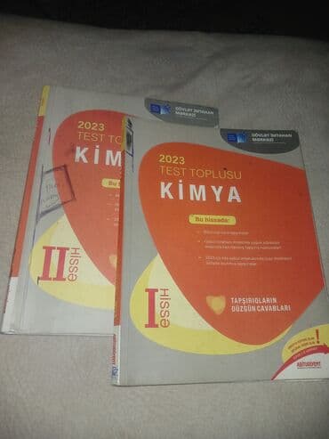 Məhsul: “Dövlət İmtahan Mərkəzi – 2023 Test Toplusu: Kimya” (I və II lalafo.az -da Məhsul: “Dövlət İmtahan Mərkəzi – 2023 Test Toplusu: Kimya” (I və II