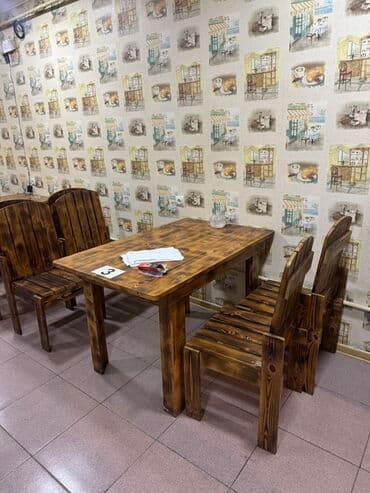 Stullar ilə, Dördbucaq masa, 4 nəfər lalafo.az -da Stullar ilə, Dördbucaq masa, 4 nəfər