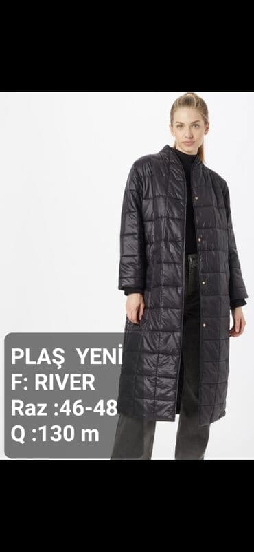 Plaş, River Island, rəng - Qara lalafo.az -da Plaş, River Island, rəng - Qara