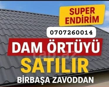 Profnastil: Dam örtuyu satişi bir başa zavod catrlma pulsuz lalafo.az -da — 1 Profnastil: Dam örtuyu satişi bir başa zavod catrlma pulsuz — 1