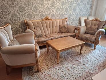 İşlənmiş, Divan, 2 kreslo lalafo.az -da İşlənmiş, Divan, 2 kreslo