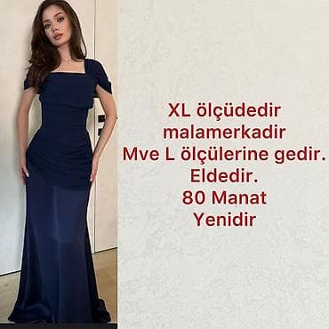 Tünd göy rəngli, uzun və zərif ziyafət donu. Kvadrat yaxalı, qısa lalafo.az -da Tünd göy rəngli, uzun və zərif ziyafət donu. Kvadrat yaxalı, qısa