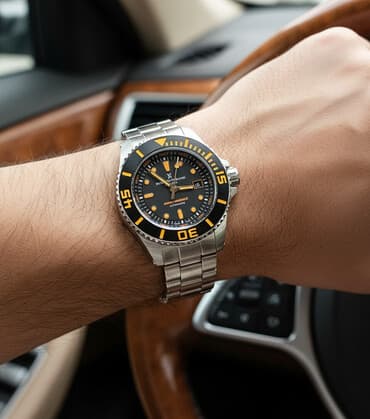 Bernhard H. Mayer “WaveBreaker” Automatic dalğıc saatı – tam dəst - lalafo.az -da Bernhard H. Mayer “WaveBreaker” Automatic dalğıc saatı – tam dəst -