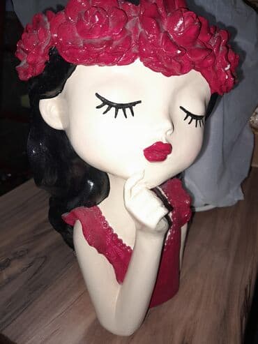 Fiqur, Keramika, rəng - Qırmızı lalafo.az -da Fiqur, Keramika, rəng - Qırmızı