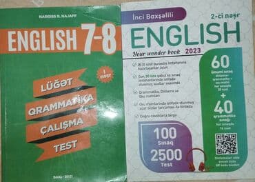 İngilis dili Nərgiz Nəcəf 8 azn, İnci Baxşəlili 8 azn. təptəzədir lalafo.az -da İngilis dili Nərgiz Nəcəf 8 azn, İnci Baxşəlili 8 azn. təptəzədir