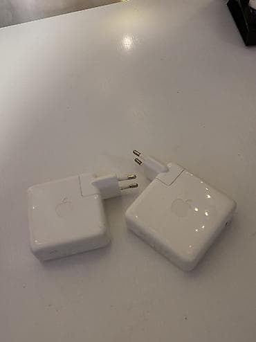 Orijinal Apple MacBook adapterləri. • Gücü: 61W və 87W • Orijinal lalafo.az -da Orijinal Apple MacBook adapterləri. • Gücü: 61W və 87W • Orijinal