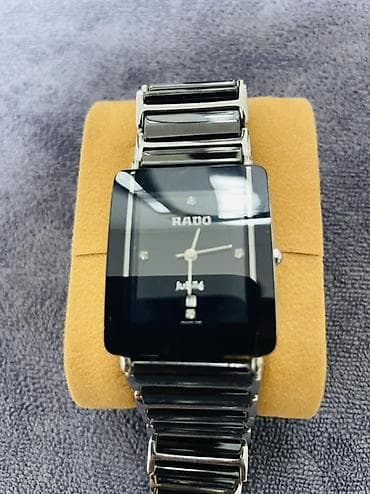 RADO Jubile kişi qol saatı - Korpus: kvadrat formalı qara lalafo.az -da RADO Jubile kişi qol saatı - Korpus: kvadrat formalı qara