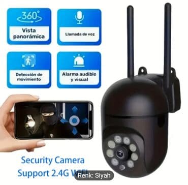 Smart Wi‑Fi təhlükəsizlik kamerasi - 2MP HD linza, aydın görüntü. - lalafo.az -da Smart Wi‑Fi təhlükəsizlik kamerasi - 2MP HD linza, aydın görüntü. -