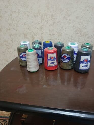 Ming Long markalı tikiş sapları – sənaye tipli bobinlər dəsti. - lalafo.az -da Ming Long markalı tikiş sapları – sənaye tipli bobinlər dəsti. -