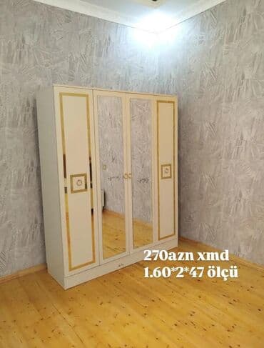 Açılan, 4 qapılı Düz dolab, Qarderob, paltar dolabı lalafo.az -da Açılan, 4 qapılı Düz dolab, Qarderob, paltar dolabı