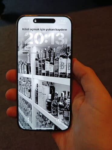 IPhone 15 Pro, 256 GB, Natural Titanium, Face ID lalafo.az -da IPhone 15 Pro, 256 GB, Natural Titanium, Face ID