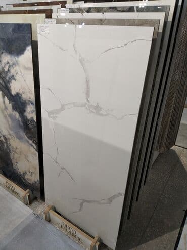 Böyük ölçülü mərmər effektili keramoqranit plitə - Üz təbəqə: yüksək lalafo.az -da Böyük ölçülü mərmər effektili keramoqranit plitə - Üz təbəqə: yüksək