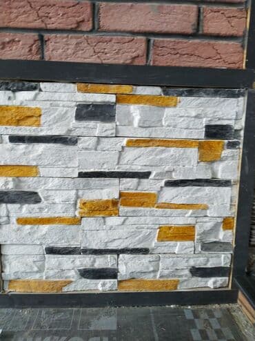 Dekorativ fasad/INTERYER daş panelləri - Material: dekorativ süni daş lalafo.az -da — 1 Dekorativ fasad/INTERYER daş panelləri - Material: dekorativ süni daş — 1