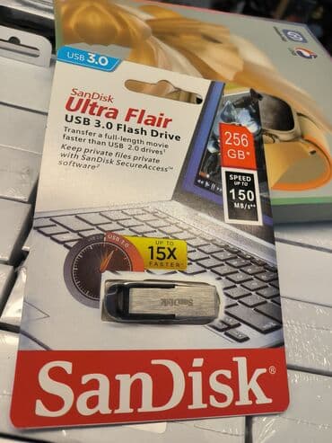 Flash kart Sandisk, 256 GB, USB 3.0, Yeni lalafo.az -da Flash kart Sandisk, 256 GB, USB 3.0, Yeni
