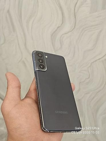 Samsung Galaxy S21, 128 GB, rəng - Qara, Barmaq izi lalafo.az -da Samsung Galaxy S21, 128 GB, rəng - Qara, Barmaq izi
