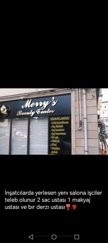 Merry’s Beauty Center – gözəllik xidmətləri Xidmətlər: - Gəlin lalafo.az -da Merry’s Beauty Center – gözəllik xidmətləri Xidmətlər: - Gəlin