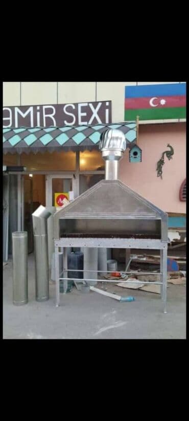 Kabab Manqallari ve Havalandirma Zontlarin Hazirlanmasi, Her Ölçüde ve lalafo.az -da Kabab Manqallari ve Havalandirma Zontlarin Hazirlanmasi, Her Ölçüde ve