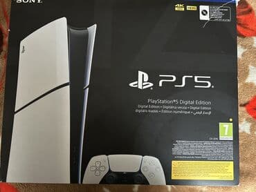 Sony PlayStation 5 – Digital Edition (CFI-2016) - Disk yuvasız model lalafo.az -da Sony PlayStation 5 – Digital Edition (CFI-2016) - Disk yuvasız model