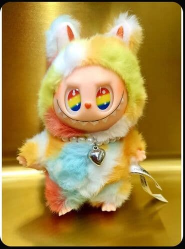 LABUBU yumşaq oyuncağı-brelok - Ölçü: 17 sm - Rəngarəng, çoxyumşaq lalafo.az -da LABUBU yumşaq oyuncağı-brelok - Ölçü: 17 sm - Rəngarəng, çoxyumşaq