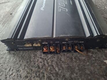 Pioneer GM-5000T avtomobil gücləndiricisi - Maksimal güc: 760W lalafo.az -da Pioneer GM-5000T avtomobil gücləndiricisi - Maksimal güc: 760W