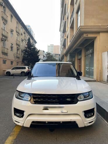 Land Rover Range Rover Sport – ağ rəng, qara tavan və tünd şüşələr lalafo.az -da Land Rover Range Rover Sport – ağ rəng, qara tavan və tünd şüşələr