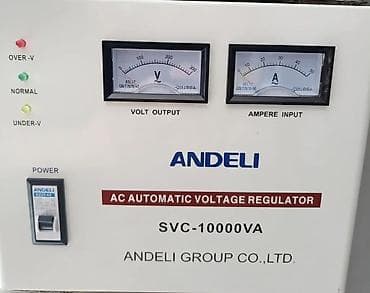 ANDELI SVC-10000VA AC avtomatik gərginlik tənzimləyicisi. 1 aydır lalafo.az -da ANDELI SVC-10000VA AC avtomatik gərginlik tənzimləyicisi. 1 aydır