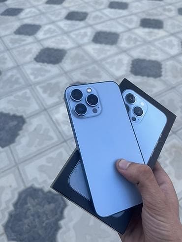 IPhone 13 Pro, 128 GB, Sierra Blue, Face ID lalafo.az -da IPhone 13 Pro, 128 GB, Sierra Blue, Face ID