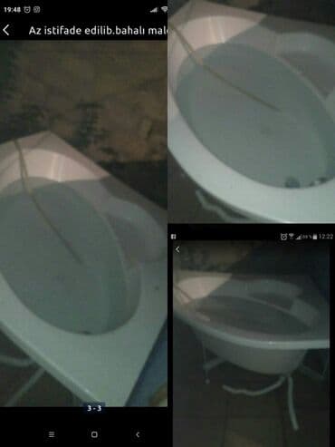 İşlənmiş Vanna, Akril, 150x90 sm, Ünvandan götürmə, Ödənişli çatdırılma lalafo.az -da İşlənmiş Vanna, Akril, 150x90 sm, Ünvandan götürmə, Ödənişli çatdırılma