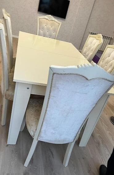 Masa dəsti satılır 290₼.6 oturacaqlıdı masa açılır yığılır Ünvan lalafo.az -da Masa dəsti satılır 290₼.6 oturacaqlıdı masa açılır yığılır Ünvan