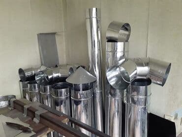 Крепежные изделия: Sinklənmiş metal havalandırma və tüstü boruları Məhsul təsviri: - at lalafo.az — 2 Крепежные изделия: Sinklənmiş metal havalandırma və tüstü boruları Məhsul təsviri: - — 2