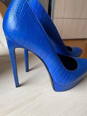 Tuflilər, YSL, Ölçü: 37, rəng - Mavi, Yeni lalafo.az -da — 9 Tuflilər, YSL, Ölçü: 37, rəng - Mavi, Yeni — 9