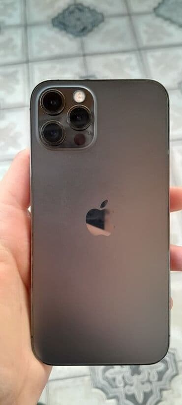 IPhone 12 Pro, 256 GB, Graphite, Face ID, Barmaq izi, Simsiz şarj lalafo.az -da IPhone 12 Pro, 256 GB, Graphite, Face ID, Barmaq izi, Simsiz şarj