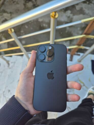 IPhone 16 Pro, 256 GB, Black Titanium, Face ID lalafo.az -da IPhone 16 Pro, 256 GB, Black Titanium, Face ID