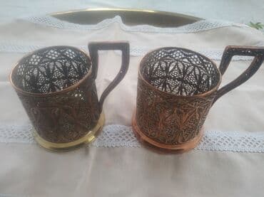 Fincanlar, rəng - Qızılı lalafo.az -da Fincanlar, rəng - Qızılı