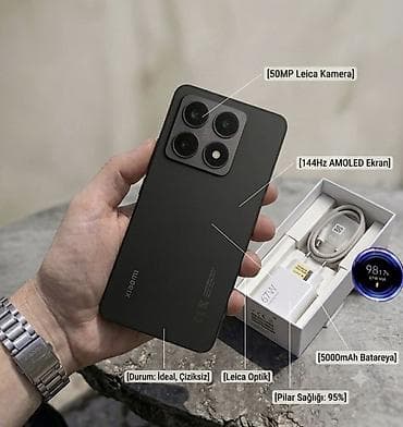 Xiaomi 14T, 256 GB, rəng - Qara,
Sənədlərlə lalafo.az -da Xiaomi 14T, 256 GB, rəng - Qara,
Sənədlərlə