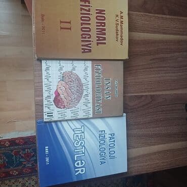 Mövzu: Fiziologiya üzrə 3 kitablıq dərs vəsaiti dəsti Təsvir: - lalafo.az -da Mövzu: Fiziologiya üzrə 3 kitablıq dərs vəsaiti dəsti Təsvir: -