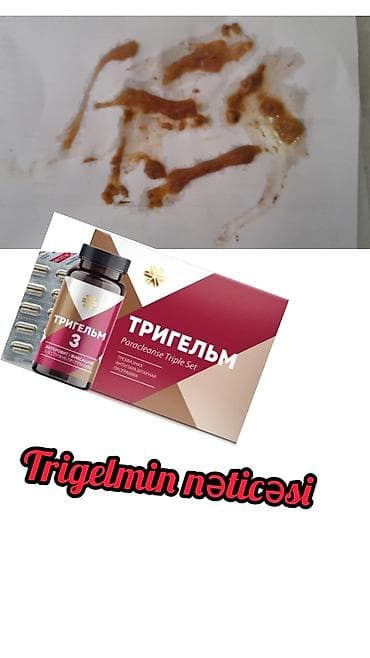 Trigelm – Paracleanse Triple Set Məhsulun təsviri: - Trip mərhələli at lalafo.az Trigelm – Paracleanse Triple Set Məhsulun təsviri: - Trip mərhələli