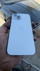 IPhone 15, 128 GB, Ağ, Simsiz şarj, Face ID lalafo.az -da IPhone 15, 128 GB, Ağ, Simsiz şarj, Face ID