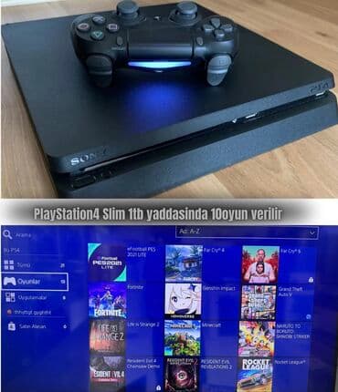 Xbox Series X: 🕹️ *PlayStation 4 Slim – 1TB yaddaş, ideal vəziyyətdə!* 📦 *Çox az lalafo.az -da — 1 Xbox Series X: 🕹️ *PlayStation 4 Slim – 1TB yaddaş, ideal vəziyyətdə!* 📦 *Çox az — 1