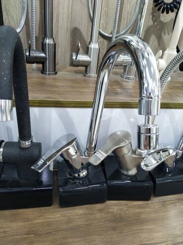 Mətbəx və hamam üçün qarışdırıcı kranlar - Material: paslanmayan lalafo.az -da Mətbəx və hamam üçün qarışdırıcı kranlar - Material: paslanmayan