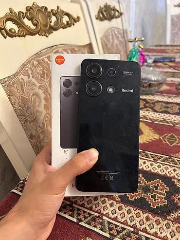 Redmi Note 13, 128 GB, rəng - Qara, Sensor, İki sim kartlı lalafo.az -da Redmi Note 13, 128 GB, rəng - Qara, Sensor, İki sim kartlı