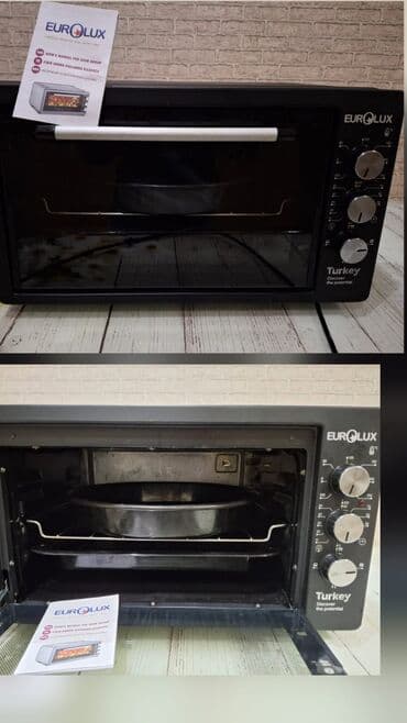 Duxovka Eurolux, Elektrik, rəng - Qara, Ayrıca dayanan, İşlənmiş lalafo.az -da Duxovka Eurolux, Elektrik, rəng - Qara, Ayrıca dayanan, İşlənmiş