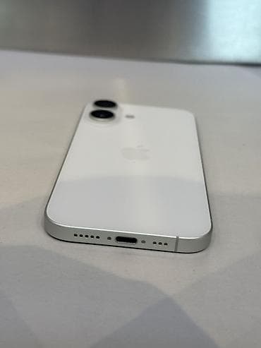 IPhone 16, 128 GB, Ağ, Face ID, Sənədlərlə, Simsiz şarj lalafo.az -da IPhone 16, 128 GB, Ağ, Face ID, Sənədlərlə, Simsiz şarj