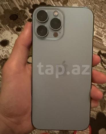 IPhone 13 Pro Max, 128 GB, Blue Titanium lalafo.az -da IPhone 13 Pro Max, 128 GB, Blue Titanium