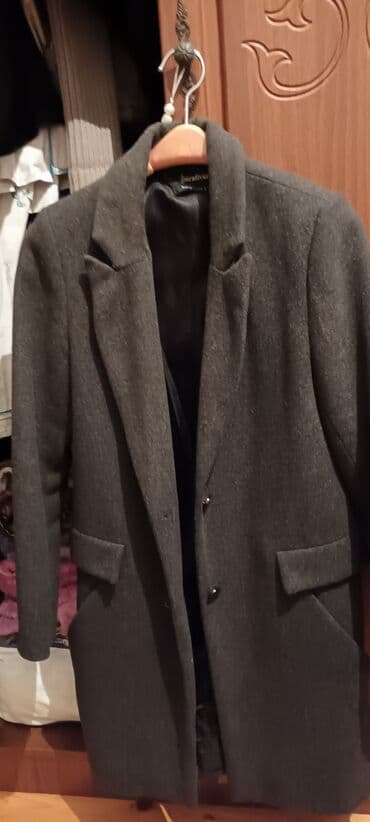 Palto, Stradivarius, S, rəng - Boz lalafo.az -da Palto, Stradivarius, S, rəng - Boz