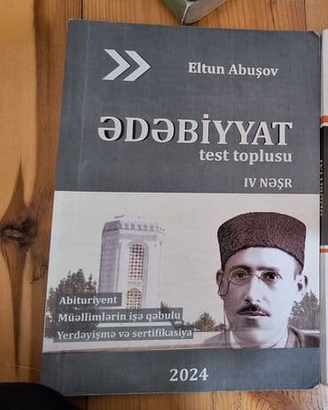 Eltun Abuşov tərəfindən hazırlanmış bu ədəbiyyat test toplusu lalafo.az -da Eltun Abuşov tərəfindən hazırlanmış bu ədəbiyyat test toplusu